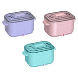 Maxbell Foldable Hair Removal Wax Melter US 110V Plug Multifunctional 500ml Capacity Purple