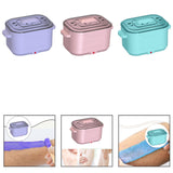 Maxbell Foldable Hair Removal Wax Melter US 110V Plug Multifunctional 500ml Capacity Purple