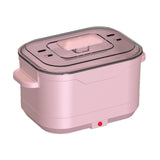 Maxbell Foldable Hair Removal Wax Melter US 110V Plug Multifunctional 500ml Capacity Pink