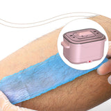 Maxbell Foldable Hair Removal Wax Melter US 110V Plug Multifunctional 500ml Capacity Pink