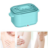 Maxbell Foldable Hair Removal Wax Melter US 110V Plug Multifunctional 500ml Capacity Green
