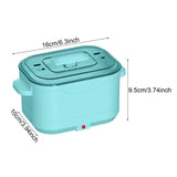 Maxbell Foldable Hair Removal Wax Melter US 110V Plug Multifunctional 500ml Capacity Green