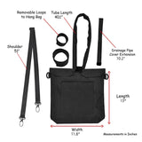 Maxbell Urine Shoulder Bag Portable Mesh Urine Hanging Bag for Patients Elderly Home