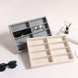Maxbell Glasses Display Tray Portable Glasses Container Eyewear Storage Case