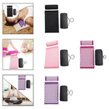 Maxbell Acupressure Mat and Pillow Set Premium Accupressure Pad for Leg Hip Shoulder Black