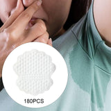 Maxbell Armpit Sweat Pads All Day Protection Portable for Travel Workplace Interview 180pcs
