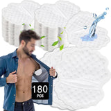 Maxbell Armpit Sweat Pads All Day Protection Portable for Travel Workplace Interview 180pcs