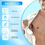 Maxbell Armpit Sweat Pads All Day Protection Portable for Travel Workplace Interview 100pcs