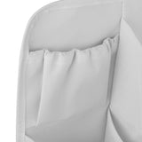 Maxbell Hanging Diaper Organizer Storage Bag Diaper Stacker for Bedroom Newborn Baby Gray