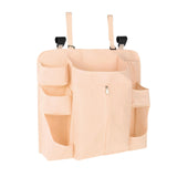 Maxbell Hanging Diaper Organizer Storage Bag Diaper Stacker for Bedroom Newborn Baby Beige