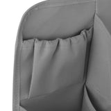 Maxbell Hanging Diaper Organizer Storage Bag Diaper Stacker for Bedroom Newborn Baby Dark Gray