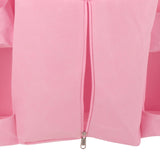 Maxbell Hanging Diaper Organizer Storage Bag Diaper Stacker for Bedroom Newborn Baby Pink