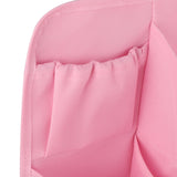 Maxbell Hanging Diaper Organizer Storage Bag Diaper Stacker for Bedroom Newborn Baby Pink