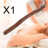 Maxbell Wood Massager Stick Smooth Scraping Handheld Body Massager for Neck Leg Body