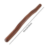 Maxbell Wood Massager Stick Smooth Scraping Handheld Body Massager for Neck Leg Body