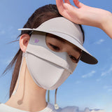 Maxbell Face Mask with Brim Reusable Portable Face Covering for Beach Travel Outdoor gray
