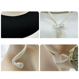 Maxbell Face Mask with Brim Reusable Portable Face Covering for Beach Travel Outdoor white