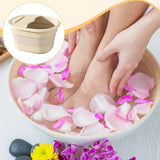 Maxbell Foot Bath Tub Basin Folding Foot Bath Bucket for Home Mobile Phone Holder White