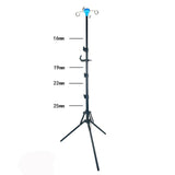 Maxbell IV Pole Foldable Adjustable Height for Bed Families Service Center Household With Basket