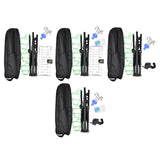 Maxbell IV Pole Foldable Adjustable Height for Bed Families Service Center Household With Basket