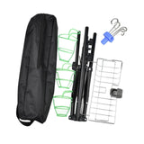 Maxbell IV Pole Foldable Adjustable Height for Bed Families Service Center Household With Basket