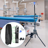 Maxbell IV Pole Foldable Adjustable Height for Bed Families Service Center Household With Hook