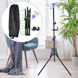 Maxbell IV Pole Foldable Adjustable Height for Bed Families Service Center Household With Hook