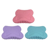 Maxbell Gua Sha Tool AntiSlip Portable Silicone Guasha Board for Traveling Women SPA Pink