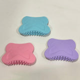 Maxbell Gua Sha Tool AntiSlip Portable Silicone Guasha Board for Traveling Women SPA Pink