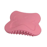 Maxbell Gua Sha Tool AntiSlip Portable Silicone Guasha Board for Traveling Women SPA Pink