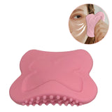 Maxbell Gua Sha Tool AntiSlip Portable Silicone Guasha Board for Traveling Women SPA Pink
