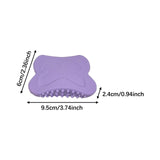 Maxbell Gua Sha Tool AntiSlip Portable Silicone Guasha Board for Traveling Women SPA Purple