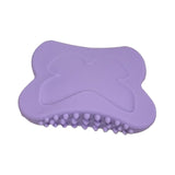 Maxbell Gua Sha Tool AntiSlip Portable Silicone Guasha Board for Traveling Women SPA Purple