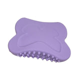 Maxbell Gua Sha Tool AntiSlip Portable Silicone Guasha Board for Traveling Women SPA Purple