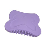 Maxbell Gua Sha Tool AntiSlip Portable Silicone Guasha Board for Traveling Women SPA Purple