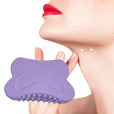 Maxbell Gua Sha Tool AntiSlip Portable Silicone Guasha Board for Traveling Women SPA Purple