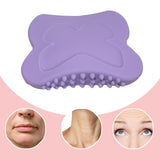 Maxbell Gua Sha Tool AntiSlip Portable Silicone Guasha Board for Traveling Women SPA Purple
