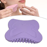 Maxbell Gua Sha Tool AntiSlip Portable Silicone Guasha Board for Traveling Women SPA Purple