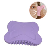 Maxbell Gua Sha Tool AntiSlip Portable Silicone Guasha Board for Traveling Women SPA Purple