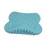 Maxbell Gua Sha Tool AntiSlip Portable Silicone Guasha Board for Traveling Women SPA Blue