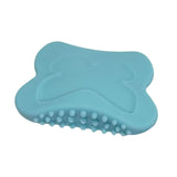 Maxbell Gua Sha Tool AntiSlip Portable Silicone Guasha Board for Traveling Women SPA Blue