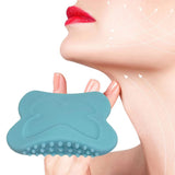 Maxbell Gua Sha Tool AntiSlip Portable Silicone Guasha Board for Traveling Women SPA Blue