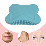 Maxbell Gua Sha Tool AntiSlip Portable Silicone Guasha Board for Traveling Women SPA Blue