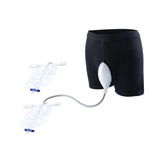 Maxbell Male Urine Bag Collector Bedridden Urinary Drainage Bag Home Wearable Urinal M