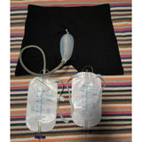 Maxbell Male Urine Bag Collector Bedridden Urinary Drainage Bag Home Wearable Urinal M