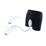 Maxbell Male Urine Bag Collector Bedridden Urinary Drainage Bag Home Wearable Urinal L