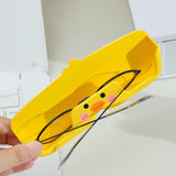 Maxbell Sunglasses Organizer Wall Mount Modern Case for Home Decor Entryway Bathroom yellow