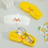 Maxbell Sunglasses Organizer Wall Mount Modern Case for Home Decor Entryway Bathroom yellow