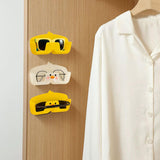 Maxbell Sunglasses Organizer Wall Mount Modern Case for Home Decor Entryway Bathroom yellow