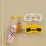 Maxbell Sunglasses Organizer Wall Mount Modern Case for Home Decor Entryway Bathroom white